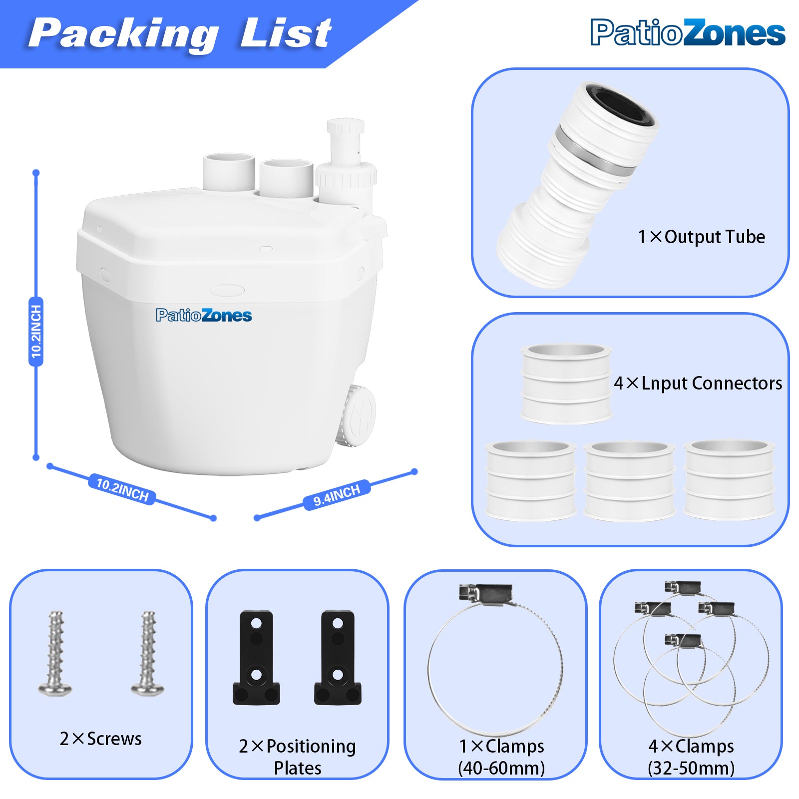 Compact Residential Drain Pump for Efficient Waste Water Removal